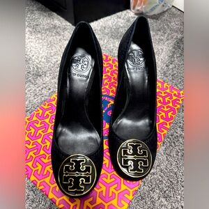 Tory Burch Maddie black heels